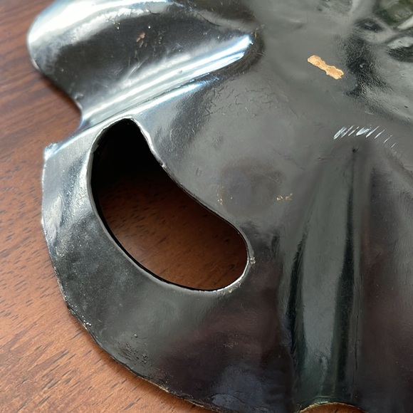 antique Chinese-style paper mache tray Black Gold 19 th Century - Picture 10 of 11